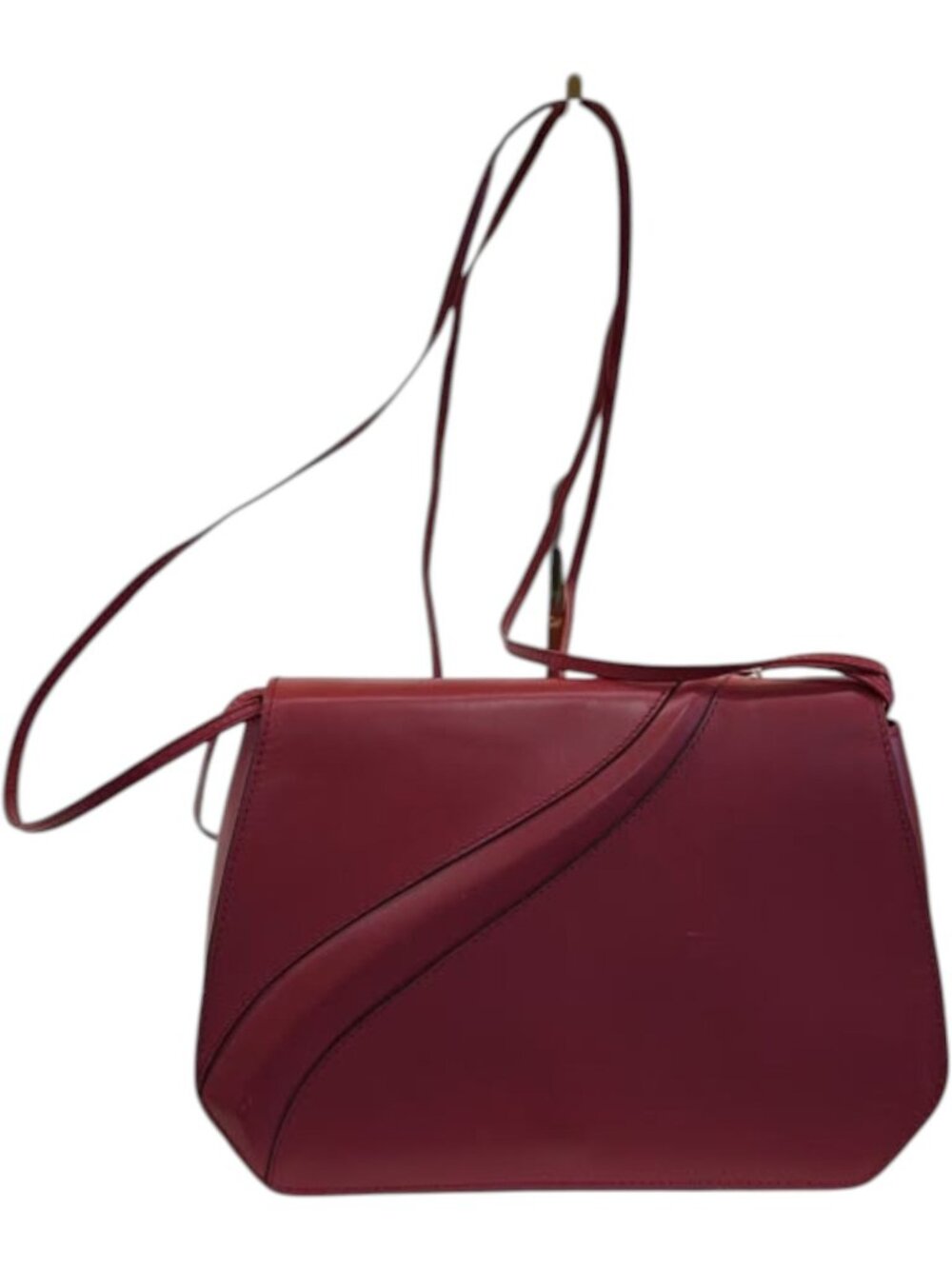 534150CR C1 Lanvin Crossbody Bag Red Leather